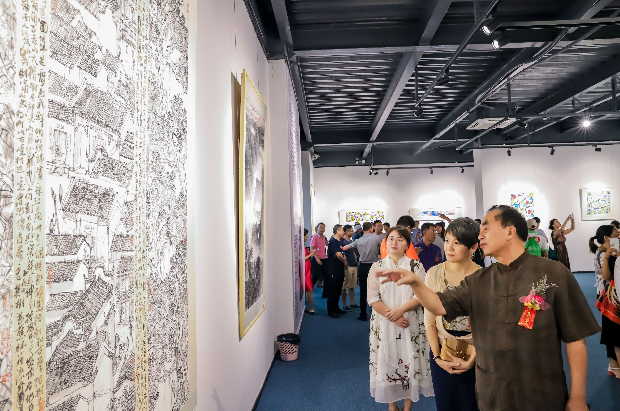 “和谐樟木头？大美观音山”主题艺术展举办(图6)